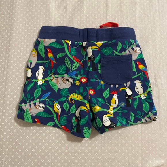 NWT Boden Baby Boy Sloth Shorts 9-12 Mo - Picture 2 of 3